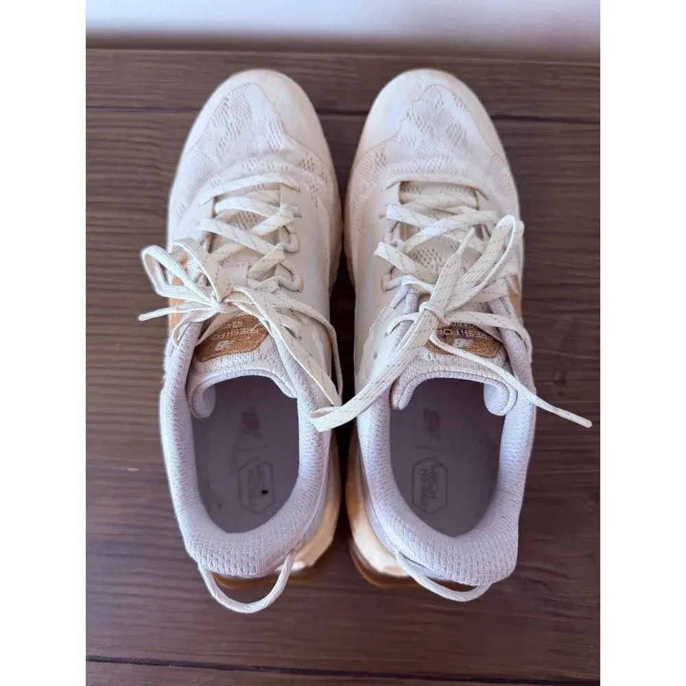 New Balance Fresh Foam Garoe Shoes Womens Sz 10 Sea Salt Linen Mesh Sneaker